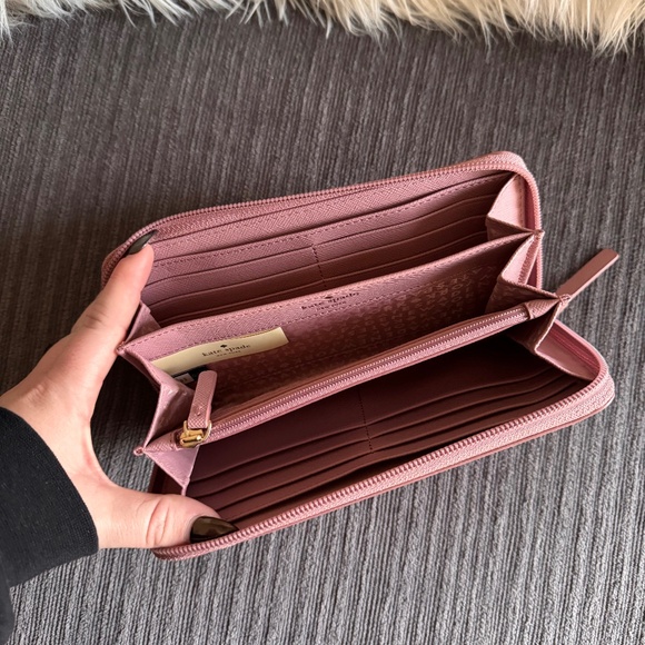 Pink Glitter Kate Spade Wallet - Picture 3 of 3